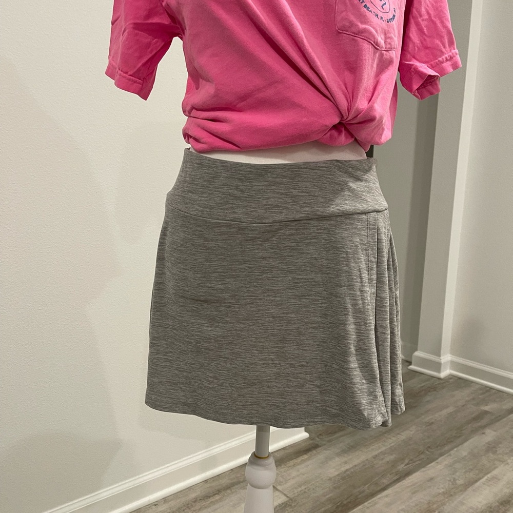 Heather Grey Skort